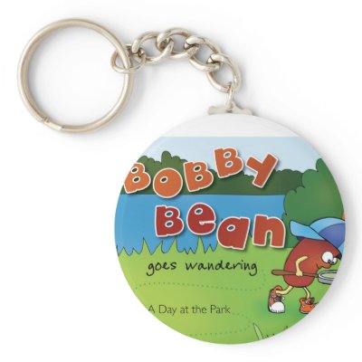Bobby Bean Book Cover Keychain by mbrownauthor