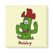 Bobby Catcus Cowboy magnets
