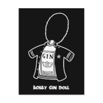 Bobby Gin Doll Post Card