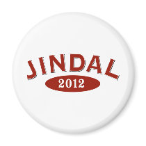 Bobby Jindal 2012 Arc Fridge Magnets