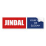 BOBBY JINDAL 2012 BUMPER STICKER