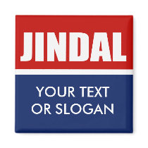 BOBBY JINDAL 2012 MAGNET