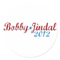 Bobby Jindal 2012 Round Sticker