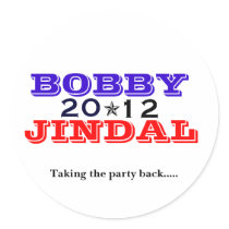 Bobby Jindal 2012 stickers by mrclincolnhigh Bobby Jindal 2012 stickers