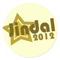 Bobby Jindal 2012 stickers
