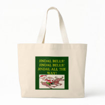 bobby jindal christmas shirt tote bag