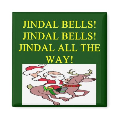 bobby jindal christmas shirt magnets by jimbuf