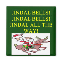 bobby jindal christmas shirt magnets