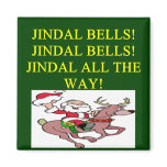 bobby jindal christmas shirt magnets