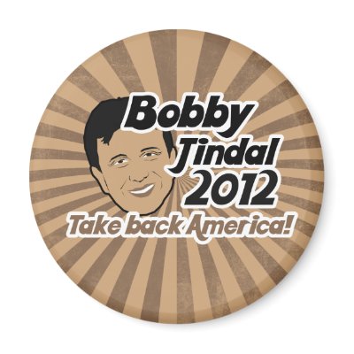 Bobby Jindal for Presaident 2012 Refrigerator Magnet by ConservativeHaven