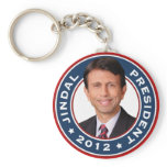 Bobby Jindal for President 2012 Keychains
