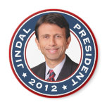 Bobby Jindal for President 2012 Magnets