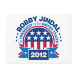 Bobby Jindal for President 2012 postcards