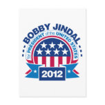 Bobby Jindal for President 2012 Postcards