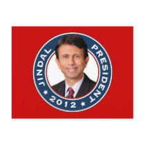 Bobby Jindal for President 2012 Post Cards