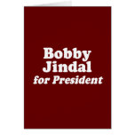 BOBBY JINDAL FOR PRESIDENT 2 cards
