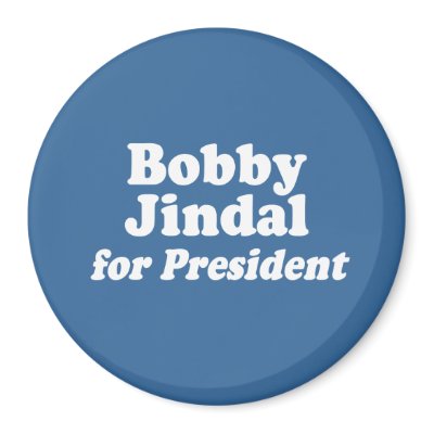 BOBBY JINDAL FOR PRESIDENT 2 REFRIGERATOR MAGNET by Politicaltshirts