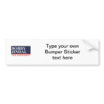 BOBBY JINDAL FOR PRESIDENT (Banner) Bumper Stickers