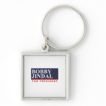 BOBBY JINDAL FOR PRESIDENT (Banner) Key Chain