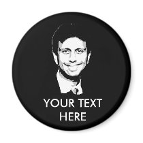 Bobby Jindal Gear Refrigerator Magnet