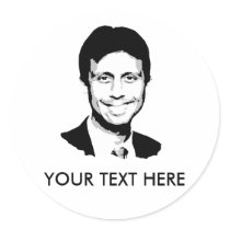 Bobby Jindal Gear Round Stickers