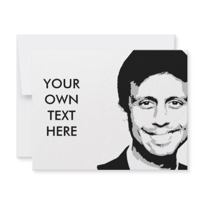 Bobby Jindal Personalized Announcement by Politicaltshirts