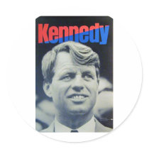 Bobby Kennedy '68 Round Sticker