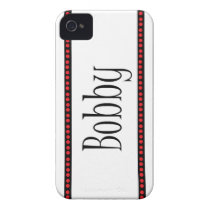 Bobby Name Iphone 4 Case-mate Case