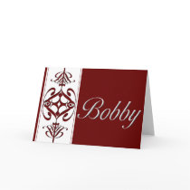 Bobby's Note Card