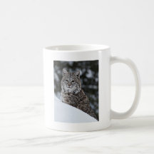 Bobcat in the Snow Coffee Mug