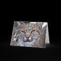 Bobcat Lynx Wild Cat Greeting Card