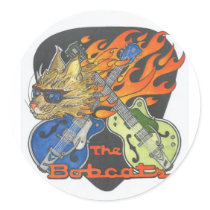 Bobcats Merchandise Round Stickers
