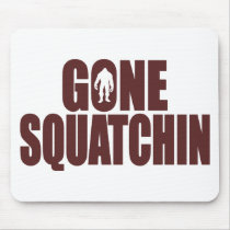   Bobo GONE SQUATCHIN Gear Finding Bigfoot Mouse Pads