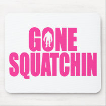   Bobo GONE SQUATCHIN Gear Finding Bigfoot Mouse Pads