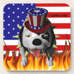 Bobo Show's his patriotism Drink Coasters