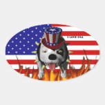 Bobo Show's his patriotism Sticker