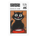 BoBo the Black Cat (series) - postage stamp