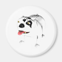Bobo The Devil Dog Magnets