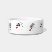Bobo The Devil Dog Cat Water Bowl