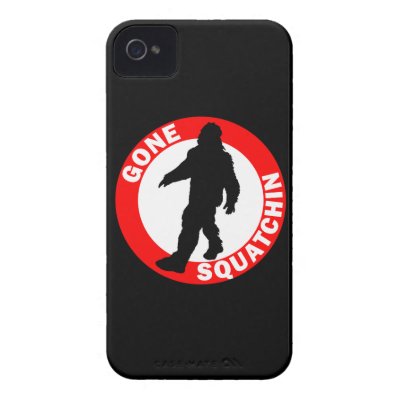 Bobo&#39;s GONE SQUATCHIN Case-Mate iPhone 4 Cases