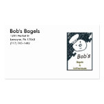 Bob's Bagels Business Card Template