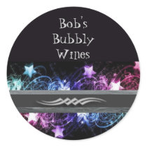 Bob's Bubbly Wines Labels stickers by MiaBellezza Bob's Bubbly Wines Labels stickers