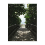 Boca Beach Boardwalk Post Card