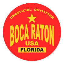 Boca Raton stickers