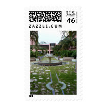 Boca Resort Garden Postage Stamp