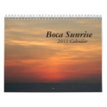 Boca Sunrise 2011 Calendar