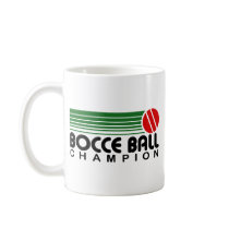 Bocce Ball Champion Mugs