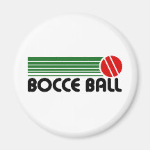 Bocce Ball Fridge Magnet