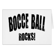 Bocce Ball Greeting Cards