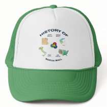 Bocce Ball History Trucker Hats